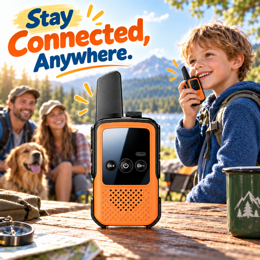 Mini Kids Walkie Talkies for Family Adventures & Outdoor Fun 📻