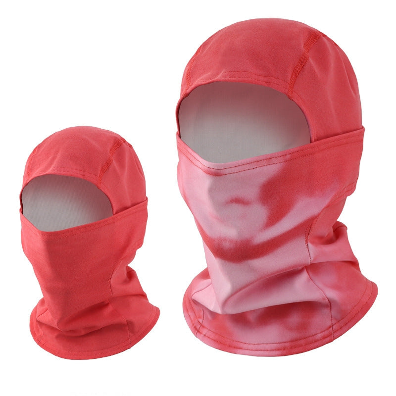 ❄️ Temperature-Sensitive Thermal Balaclava – Color-Changing Full Face Cover for Outdoor Sports 🚴‍♂️🔥