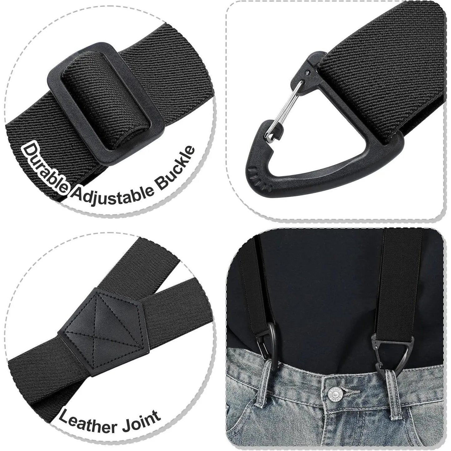 🔥Last Day 49% OFF - 👔 X-Back Hidden Under-Clothing Suspenders
