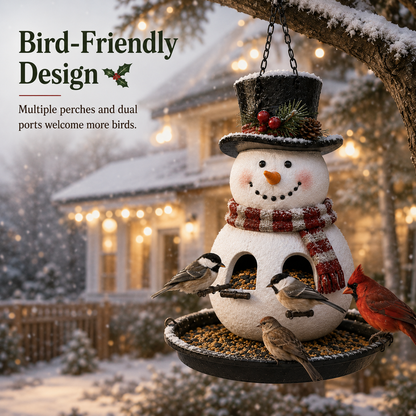 ⛄ Festive Christmas Hanging Bird Feeders – Weatherproof Wild Bird Care for Garden & Patio 🌲✨