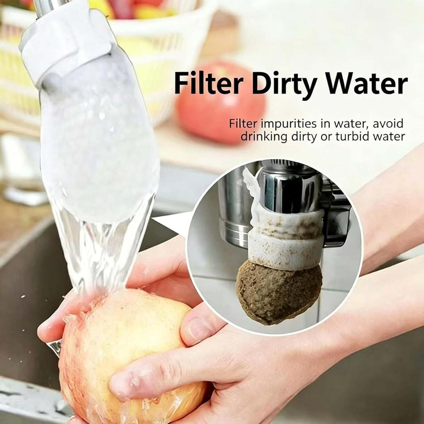 💧 Faucet Filter Bag – Cleaner Water Every Day ✨