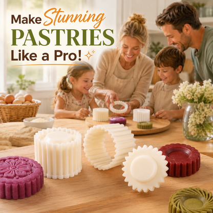 Pro Detachable Hand-Press Mooncake & Pastry Mold Set 🥮✨