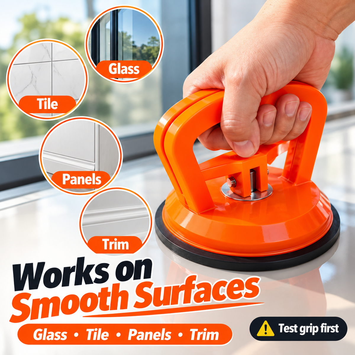 🛠️ Heavy-Duty Suction Cup Puller – Firm Grip for Easy Pulling & Quick Removal ✨