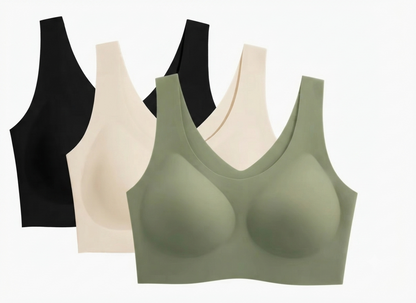 ✨ Invisible Second-Skin Bralette | Seamless, Wireless & Breathable