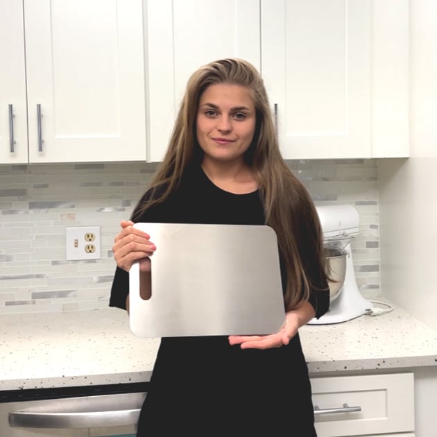The Pro-Chef Alloy Double Sided Cutting Board