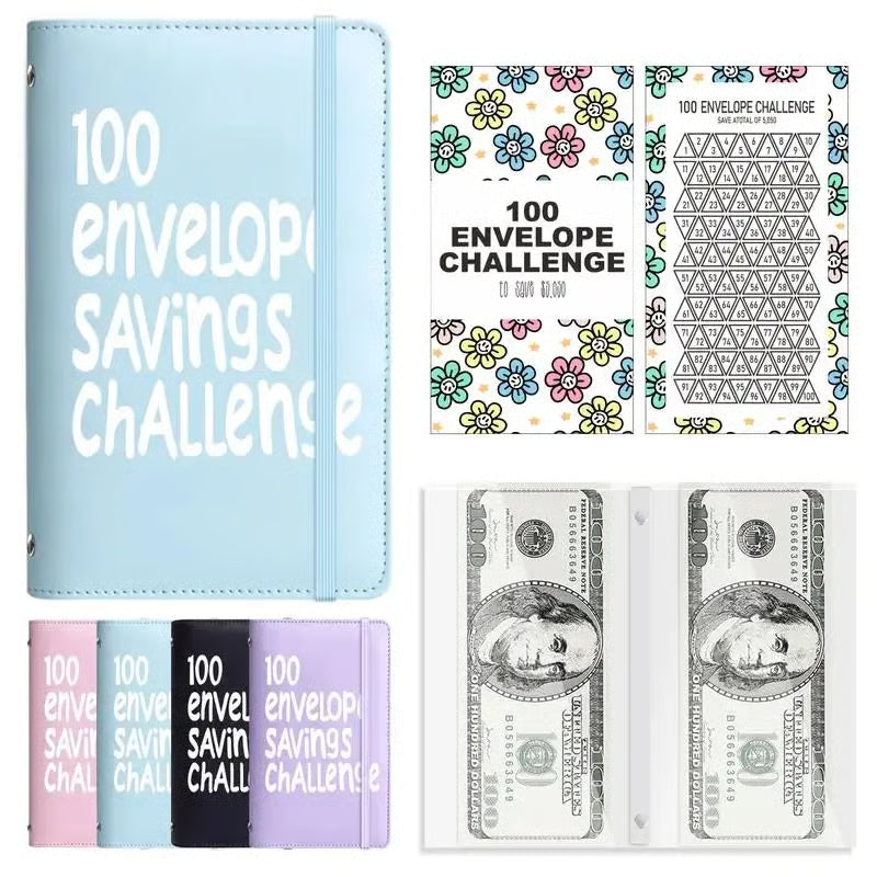 🔥💸100 Envelope Saving Challenged Book