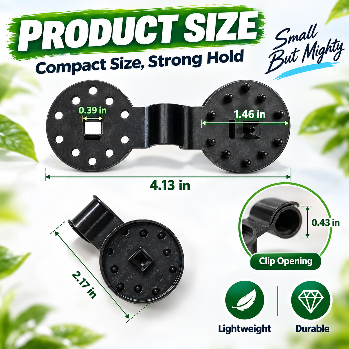 Heavy-Duty Shade Net & Greenhouse Film Fixing Clips 🛡️
