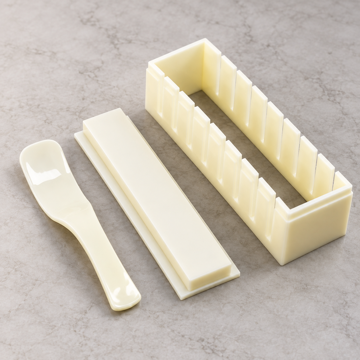 DIY Sushi Maker Kit - Quick 9-Piece Mold & Easy Cutter Tool 🍣