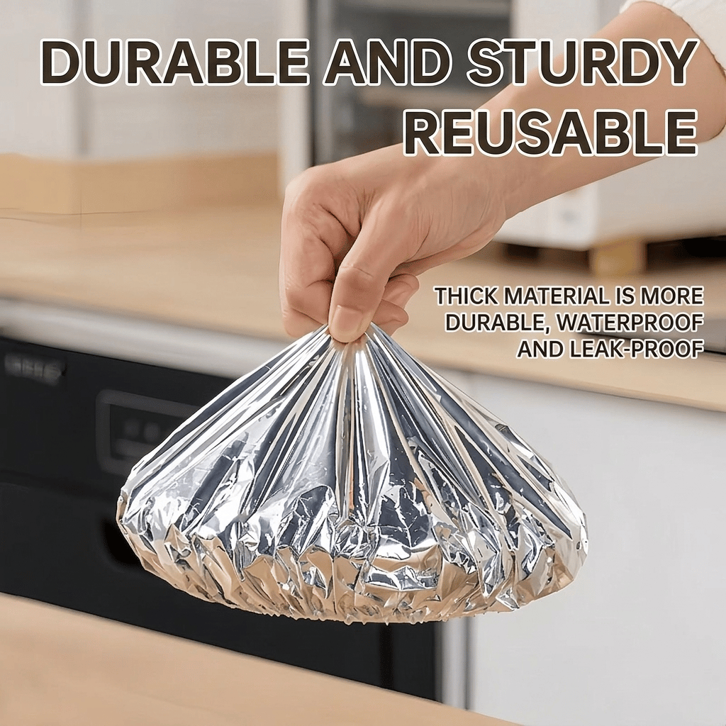 🏠 Reusable Aluminum Foil Insulation Cover – Keep Heat In ❄️