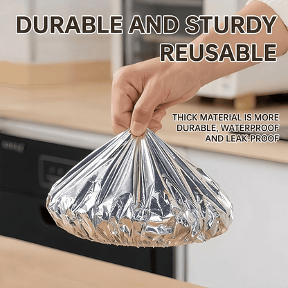 🏠 Reusable Aluminum Foil Insulation Cover – Keep Heat In ❄️