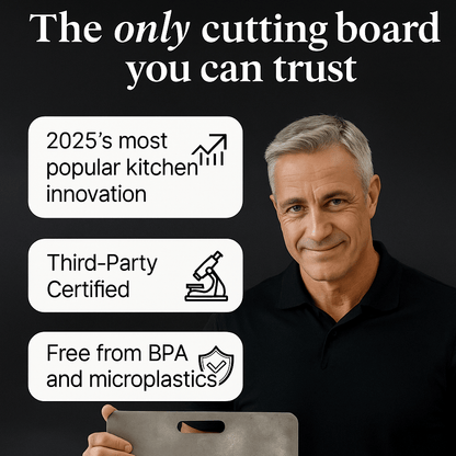 The Ultimate Double Sided Cutting Board