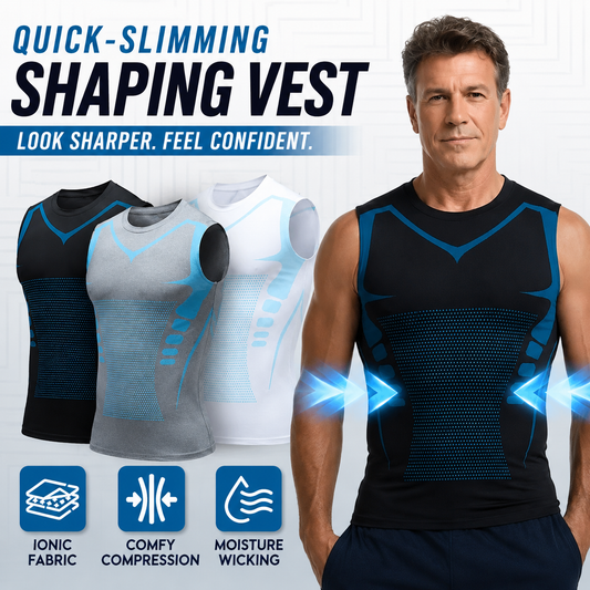 🔥 InstaShape Men's Body Shaper Shirt