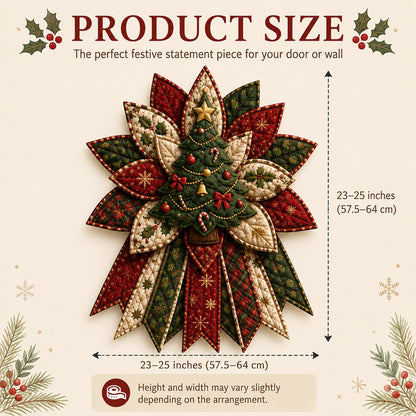 ✂️ Beginner Friendly Christmas Door Hanging Quilt Kit | Easy Holiday DIY Sewing Craft 🌟