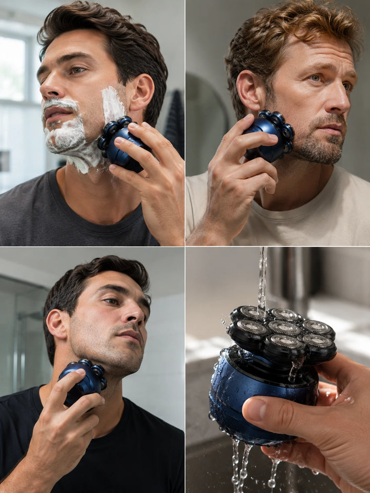 Use it wet with foam or gel.