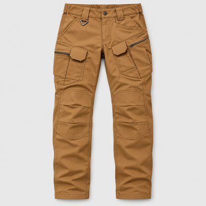 🔥 Men's Fleece-Lined Cargo Work Pants | Windproof & Water-Repellent