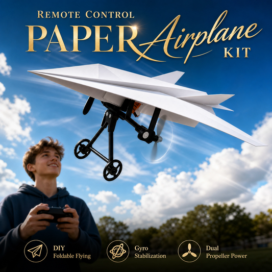 ✈️ Remote Control Paper Airplane Kit