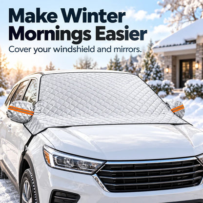 ❄️ Windshield Snow Cover + 2 Mirror Covers | Winter Ready