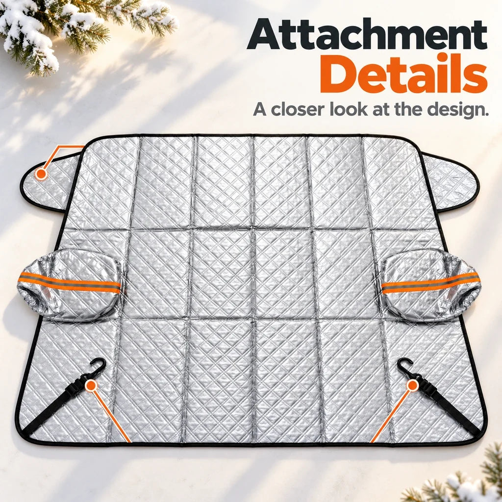 ❄️ Windshield Snow Cover + 2 Mirror Covers | Winter Ready