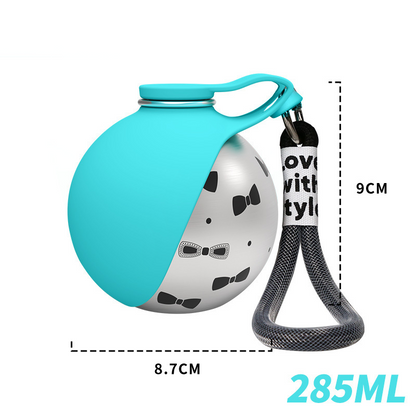 🎉 2026 Sale — Over 19,000 Sold! 🐾 2-in-1 Portable Dog Water Bottle – Flips Open to a Bowl, Leak-Proof Stainless Steel – Hydration on the Go! ✨