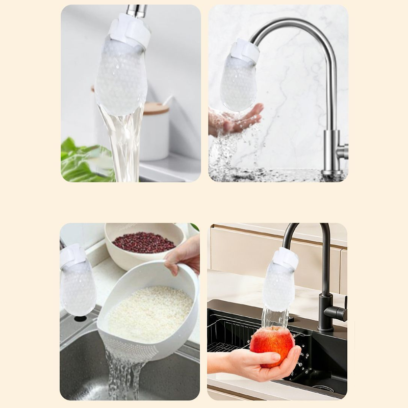 ⏰60%OFF⚡50K+ SOLD!💥Anti-Splash Kitchen Faucet Filter for Rust & Sediment Removal