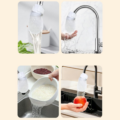 ⏰60%OFF⚡50K+ SOLD!💥Anti-Splash Kitchen Faucet Filter for Rust & Sediment Removal
