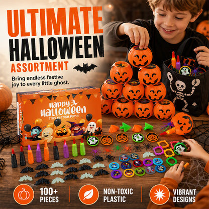 📢📢49% OFF !! ⏰Halloween Toy Assortment Party Favor Set