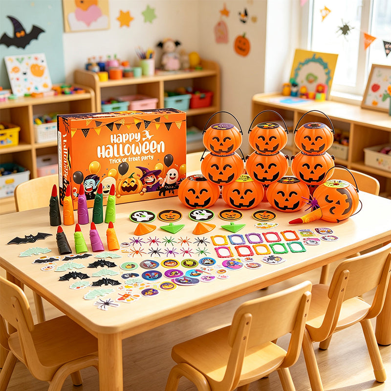 📢📢49% OFF !! ⏰Halloween Toy Assortment Party Favor Set