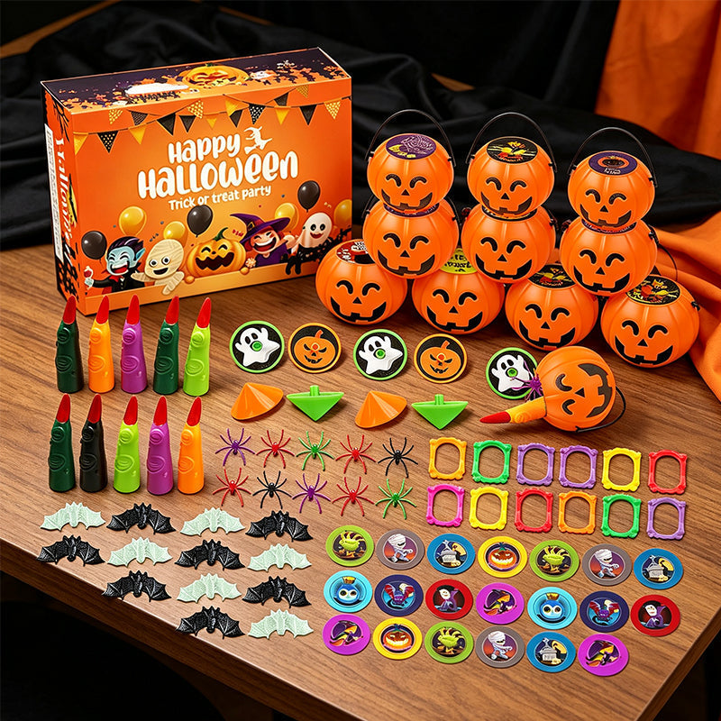 📢📢49% OFF !! ⏰Halloween Toy Assortment Party Favor Set