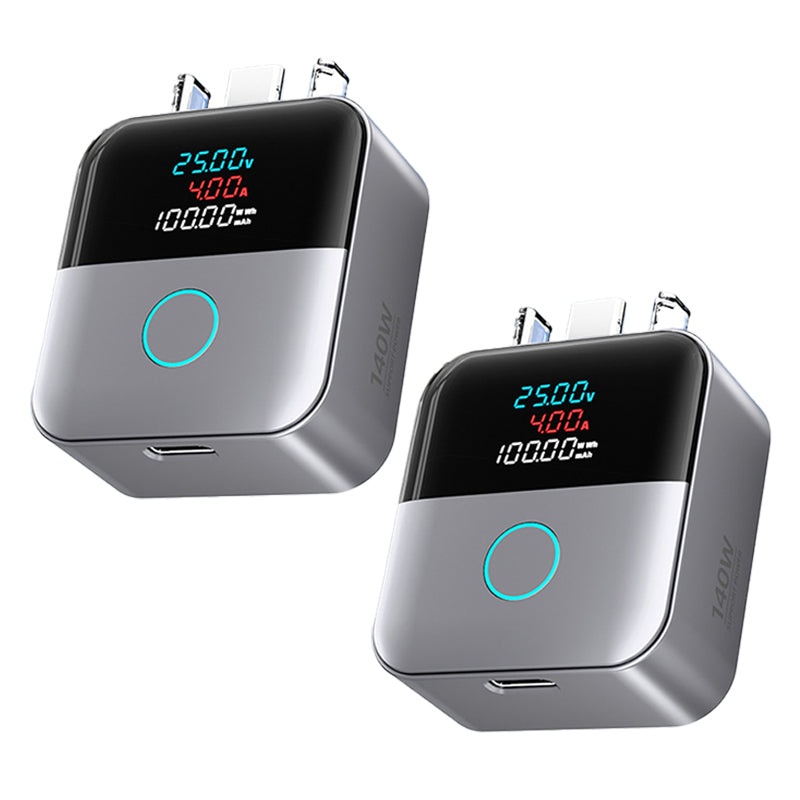 Smart USB-C Overcharge & Surge Shield (Live LED Wattage Monitor)