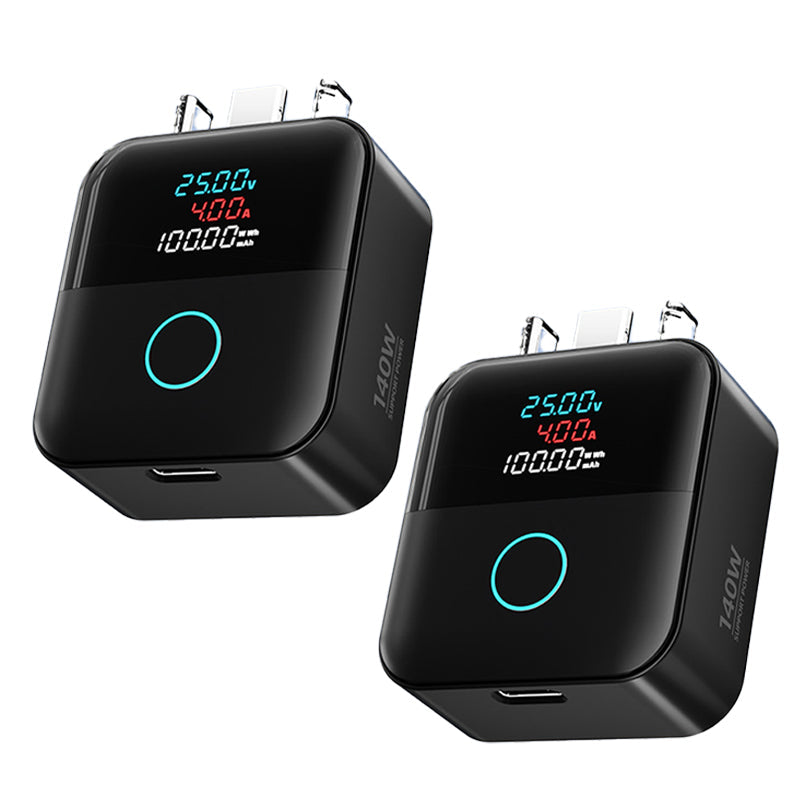 Smart USB-C Overcharge & Surge Shield (Live LED Wattage Monitor)