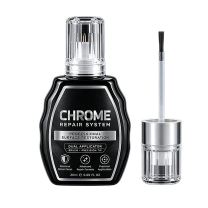 🥳HOT SALE 2026🥳💞50,000+ SOLD! ✨🚗 Chrome Restoration Kit – Removes Oxidation & Restores a Mirror-Like Metallic Shine | Premium Quality