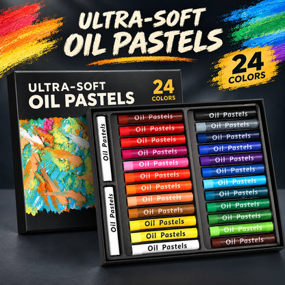 Artist-Grade Soft Oil Pastel Set